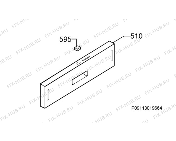 Схема №13 F34030VI0 с изображением Модуль (плата) управления для электропосудомоечной машины Aeg 973911539081001